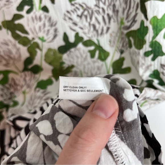 Virginia Johnson Shift Dress Size XS Mixed Art Print Artist Oversized - Picture 8 of 9